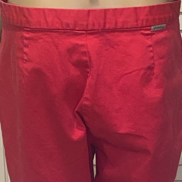 Calvin Klein Hot Pink Fuchsia Stretchy Cropped Ankle Pants Slacks Size 12 VGC - Picture 4 of 6